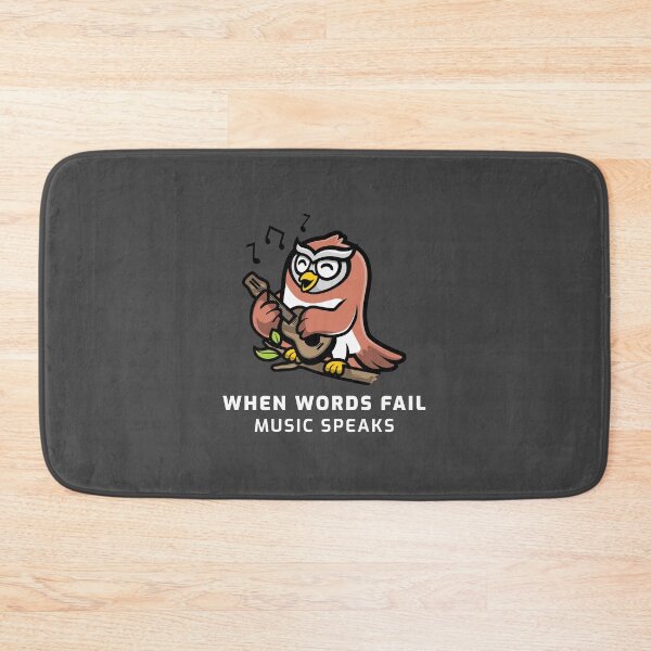 Item preview, When words fail, music speaks designed and sold by MiguelMejia18.