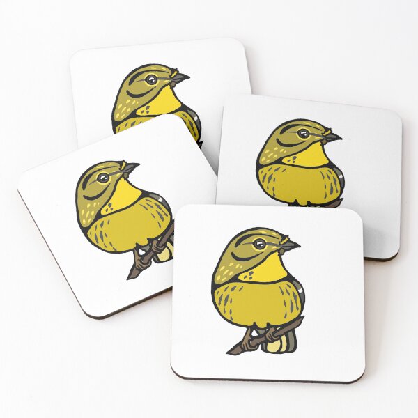 Item preview, Pine Warbler Graphic designed and sold by NewWorldAster.