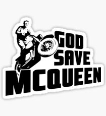 God Save McQueen Sticker