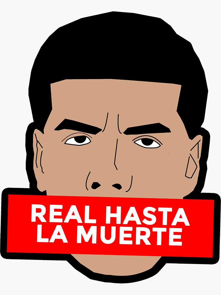 "Real Hasta La Muerte" Sticker for Sale by blazikin Redbubble