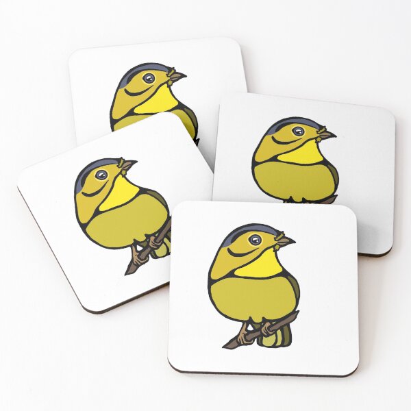 Item preview, Wilsons Warbler Graphic designed and sold by NewWorldAster.