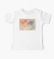 World Map maps Baby Tee