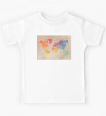 World Map maps Kids Tee
