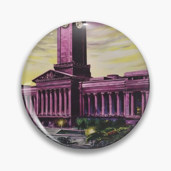 Item preview, Brisbane Queensland vintage travel poster designed and sold by stickart-marek.