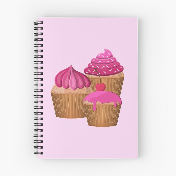 Item preview, 3 Pink Iced Cupcakes designed and sold by Pinnypin.