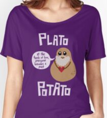 Plato Potato Women's Relaxed Fit T-Shirt