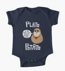 Plato Potato Short Sleeve Baby One-Piece