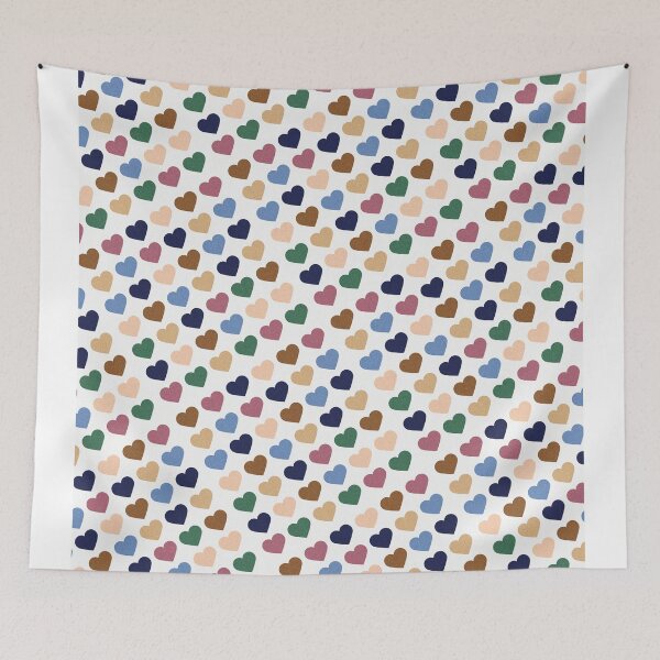 Item preview, Colourful hearts designed and sold by Uniques look.