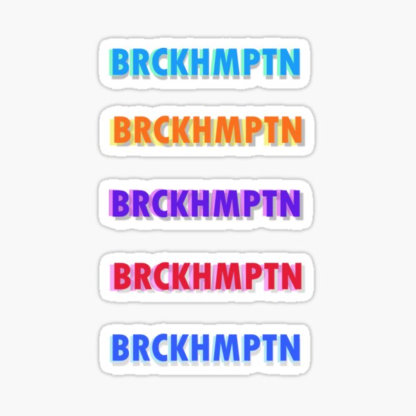 "BROCKHAMPTON" Sticker for Sale by hollyawesome Redbubble