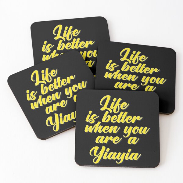 Item preview, Life Is Better When You Are A Yiayia Growing Up Greek Greece Greek Grandma Grandmother designed and sold by ProjectX23.