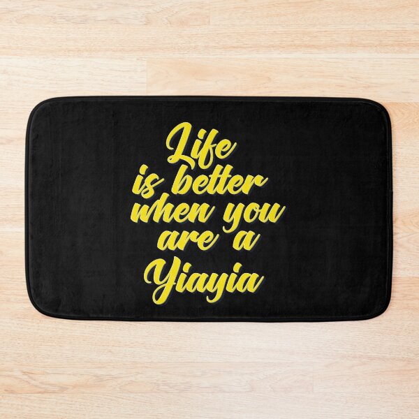 Item preview, Life Is Better When You Are A Yiayia Growing Up Greek Greece Greek Grandma Grandmother designed and sold by ProjectX23.