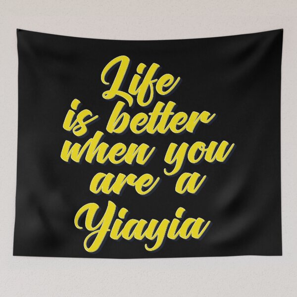 Item preview, Life Is Better When You Are A Yiayia Growing Up Greek Greece Greek Grandma Grandmother designed and sold by ProjectX23.