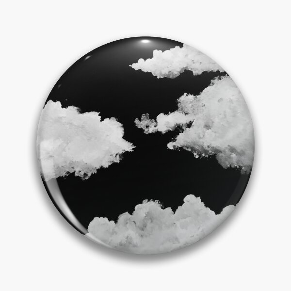 Item preview, Small White Clouds with Black Background designed and sold by Roxyy A.