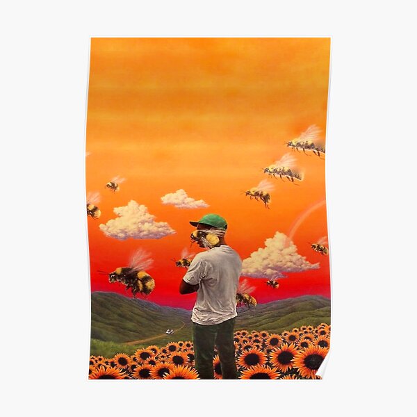 Tyler The Creater Flower Boy Potrait Poster