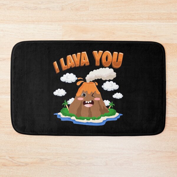 Item preview, Funny I Lava You Volcano Valentine's Day Pun designed and sold by perfectpresents.