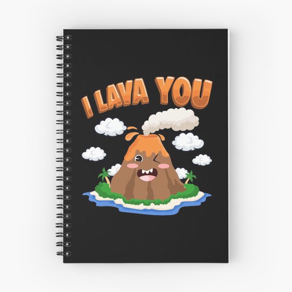 Item preview, Funny I Lava You Volcano Valentine's Day Pun designed and sold by perfectpresents.