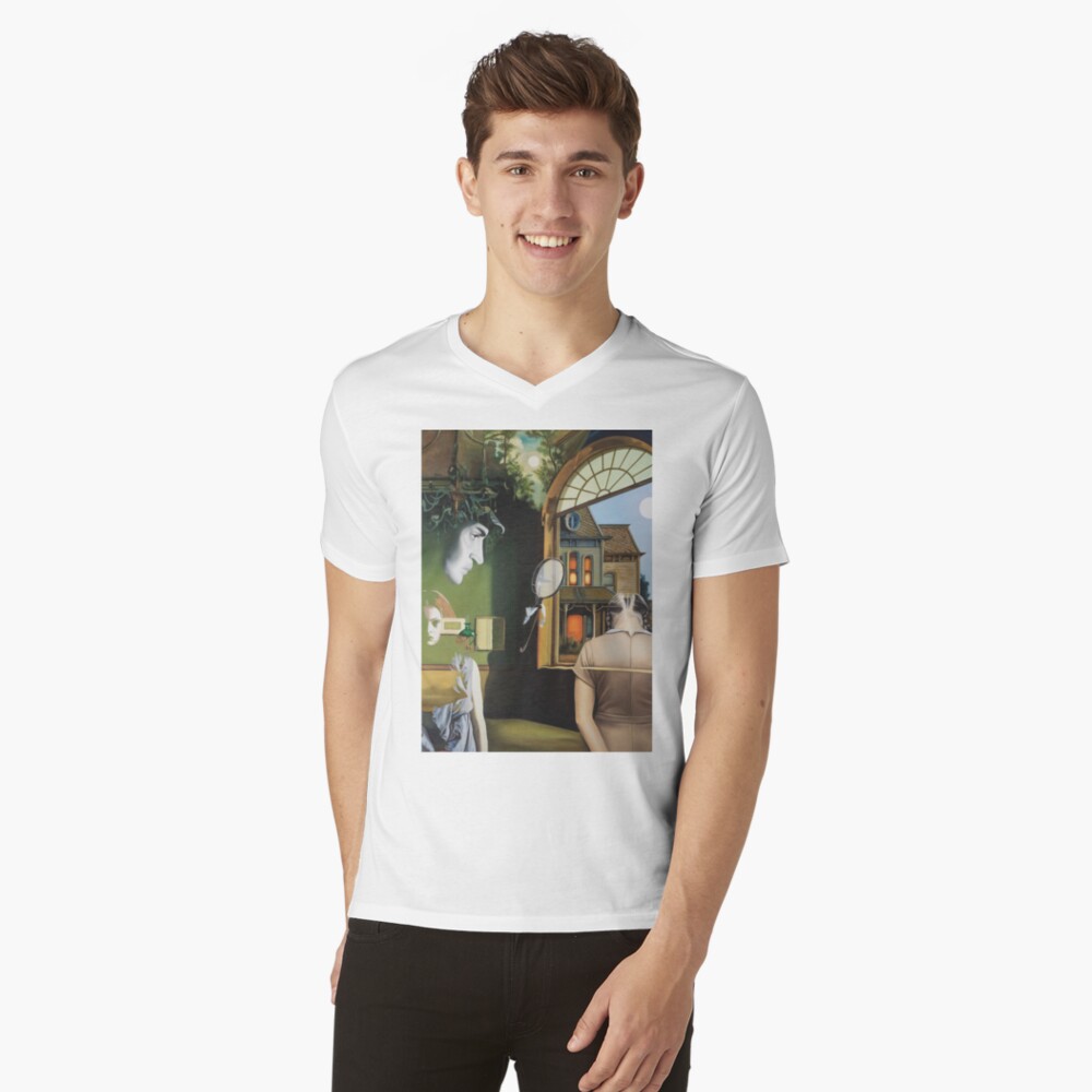 Item preview, V-Neck T-Shirt designed and sold by mxpublishing.