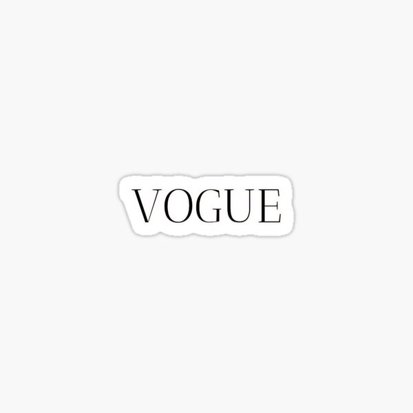 "vogue sticker" Sticker by VscoStickers332 Redbubble