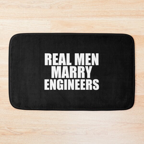 Item preview, Real men Marry Engineers Husband Wife Married to an Engineer designed and sold by losttribe.