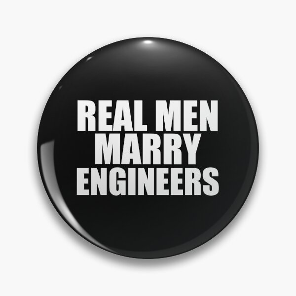 Item preview, Real men Marry Engineers Husband Wife Married to an Engineer designed and sold by losttribe.