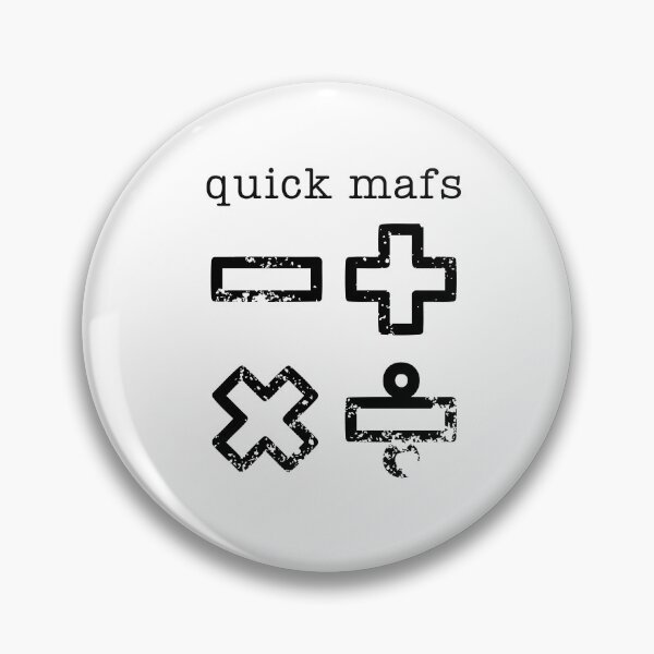 Item preview, Quick Mafs designed and sold by flying-flamingo.