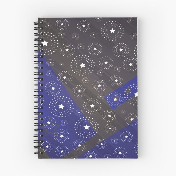 Item preview, Blue and Brown Abstract Stars Design designed and sold by Si-aidra.