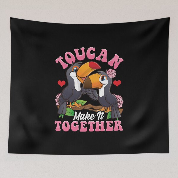 Item preview, Toucan Make It Together Cute & Funny Bird Pun designed and sold by perfectpresents.