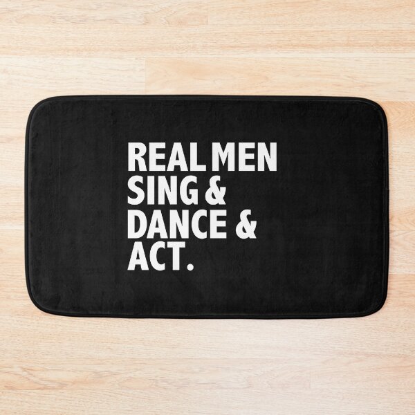 Item preview, Real Men Sing Dance Act Triple Theater Musicals designed and sold by losttribe.