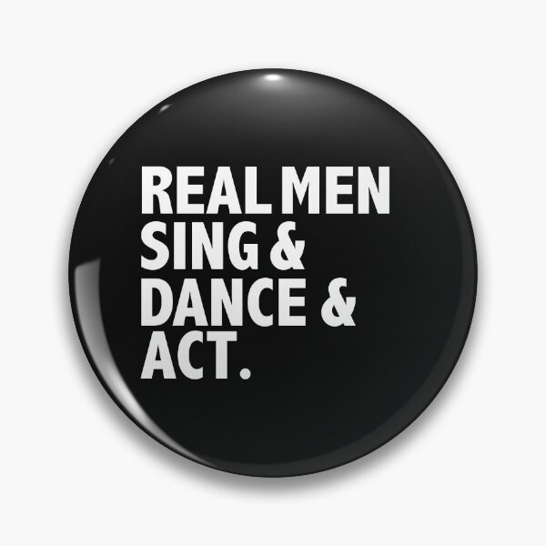 Item preview, Real Men Sing Dance Act Triple Theater Musicals designed and sold by losttribe.