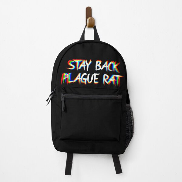 Item preview, Stay Back Plague Rat 3D White designed and sold by Mellebore.