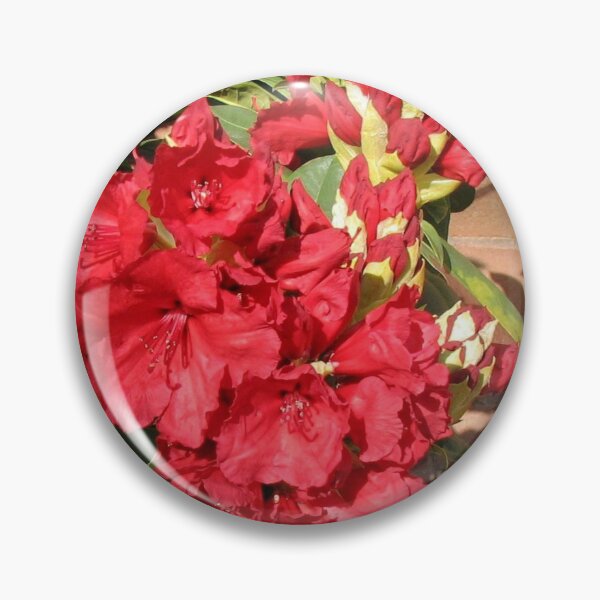 Item preview, Red Rhodo - Blossoms and Buds designed and sold by MidnightMelody.