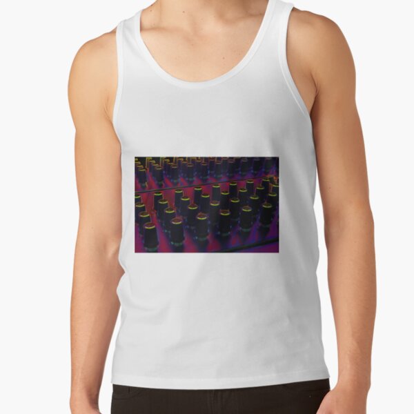The Glow of Synthesizer Knobs Tank Top