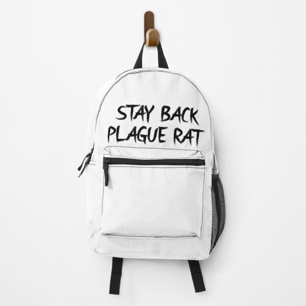 Item preview, Stay Back Plague Rat Black designed and sold by Mellebore.