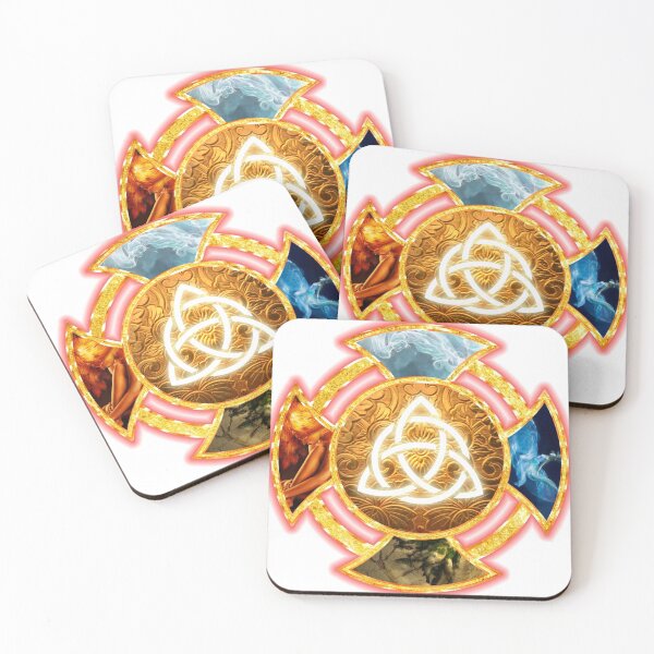 Item preview, Classical element Elemental Earth Fire Magic designed and sold by lacm2020.