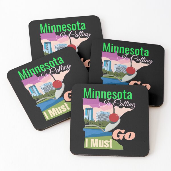 Item preview, Minnesota is Calling I Must Go Design designed and sold by Paula Helit.