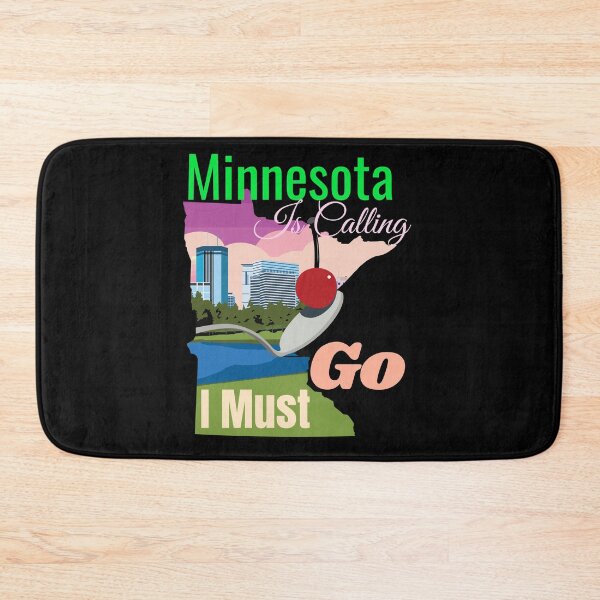 Item preview, Minnesota is Calling I Must Go Design designed and sold by Paula Helit.