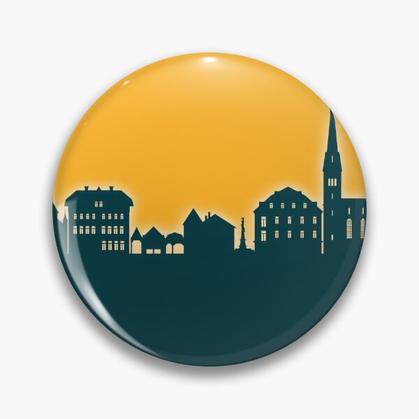 Item preview, Hallstatt Austria Skyline designed and sold by ArtPrints.