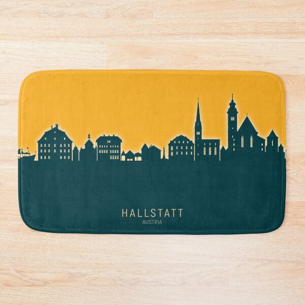 Item preview, Hallstatt Austria Skyline designed and sold by ArtPrints.
