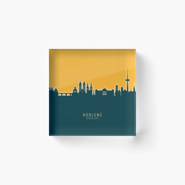 Item preview, Koblenz Germany Skyline designed and sold by ArtPrints.