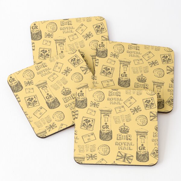 Item preview, Antique Victorian Royal Mail Vintage Pattern designed and sold by digitalvintage.
