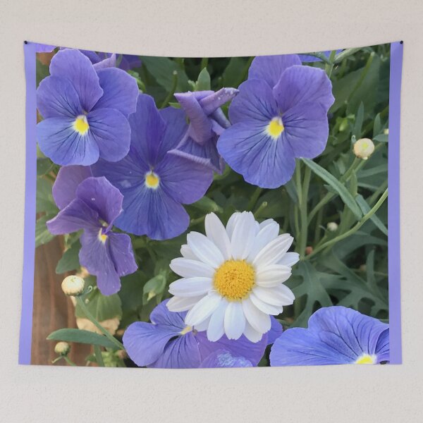 Item preview, Happiness Journal Violets and Daisies designed and sold by HappinessJ.