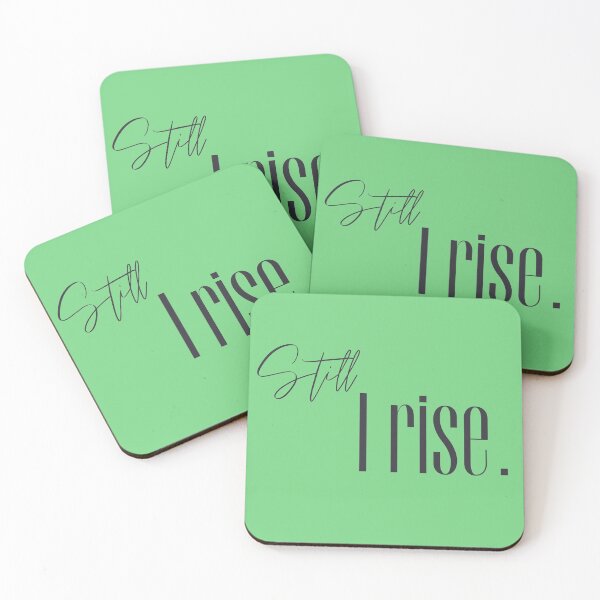 Item preview, Still I rise - green designed and sold by JustJayandJones.