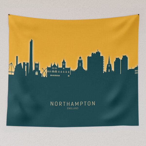Item preview, Northampton England Skyline designed and sold by ArtPrints.