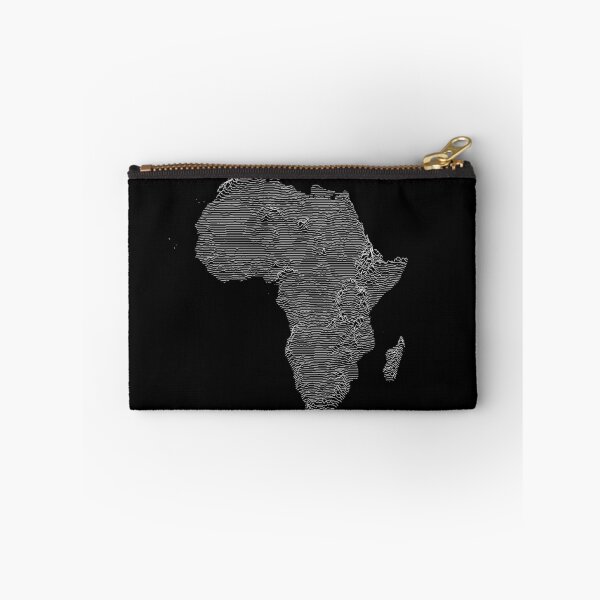 Item preview, Africa Map Unknown Topography Rock style designed and sold by Mad Over Store.