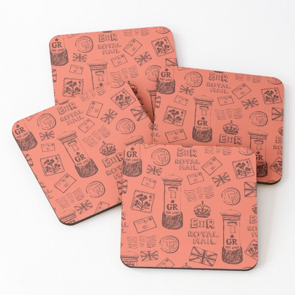 Item preview, Antique Victorian Royal Mail Vintage Pattern designed and sold by digitalvintage.