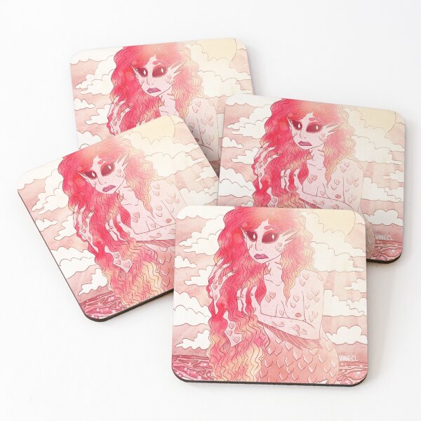 Item preview, Sirena (tonos rosados) designed and sold by VanneCL.