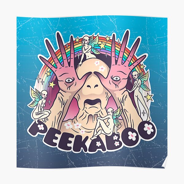 Blasser Mann - Peek-a-Boo Poster