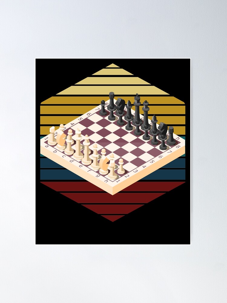 Medium Chess Board with Pieces