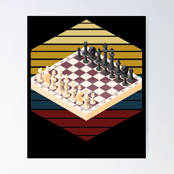 The immortal game Immortal Game Chess Chess Poster by smellypumpy