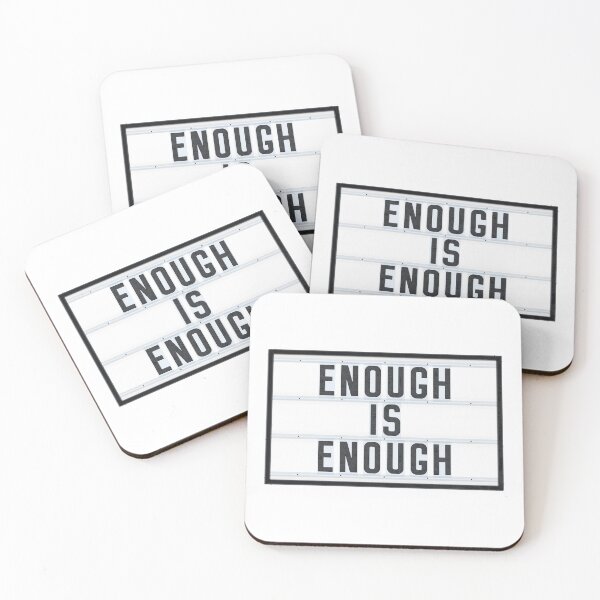 Item preview, ENOUGH is ENOUGH - Lightbox designed and sold by Art-Frankenberg.